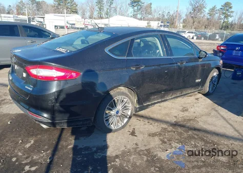 2013 Ford Fusion Hybrid Se из США, поврежденный, VIN 3FA6P0LUXDR387513